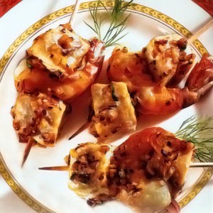 Brochetas de Pescado Macerado